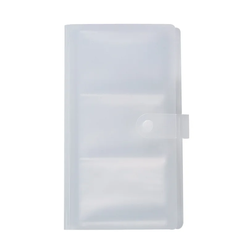 Transparent Photocard Holder Book Photocard Sleeves Binder Business Card Book Holder Card Protectors Sleeve Pages stationery organizer