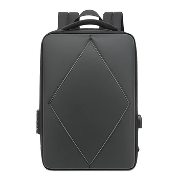 

Cross-border Outdoor Business Backpack Customized Male Shoulder Brain Bag USB Charging Bag Waterproof Night Reflective Schoolbag