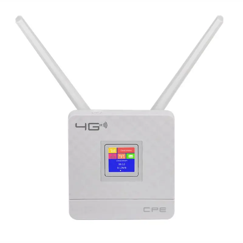 Разблокированный 150 Мбит/с 4G LTE CPE мобильный WiFi беспроводной маршрутизатор с портом LAN SIM Слот Прямая поставка