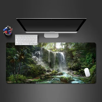 

Beautiful Nature Primeval Forest Mouse Pad Notebook Computer Pad High Quality Popular Natural Rubber Office Computer Mouse Pads