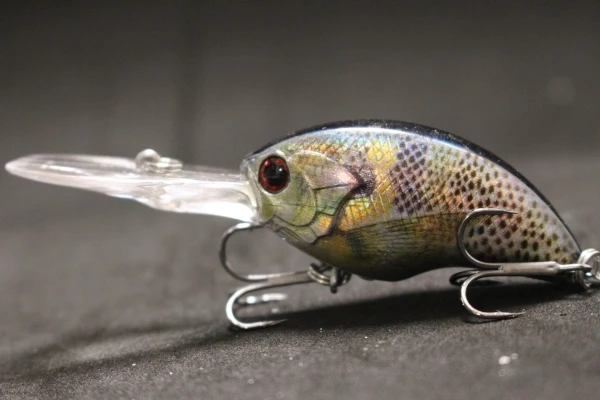 wLure 11g 8.5cm Deep Water Real Skin Painting Tight Floating Crankbait Cutting Blade Treble Hooks Fishing Lures HC733 - Цвет: HC733X402