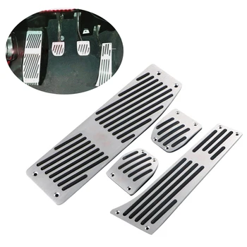 

Car Foot Rest Fuel Brake Clutch Pedals Plate Cover Car MT Pedal Pads For BMW 3 Series X1 E30 E36 E46 E87 E90 E91 E92 E93