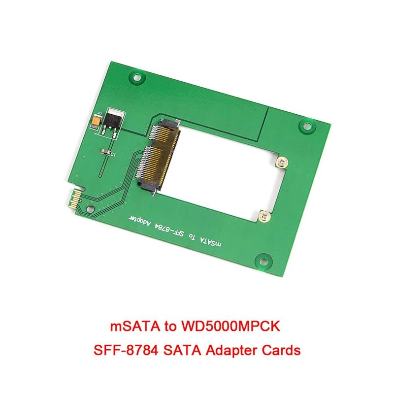 Sff-8784 Sata Express адаптер mSATA карты конвертер для ультратонкий жесткий диск Ssd Wd5000Mpck Wd5000M22K Wd5000M21K