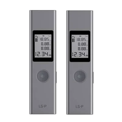 2PCS LS-P Xiaomi youpin ATuMan DUKA LS-P LS-1 перезаряжаемый интеллектуальный цифровой лазерный дальномер для охоты Гольф Лазерный дальномер 40 м - Color: 2PCS LS-P