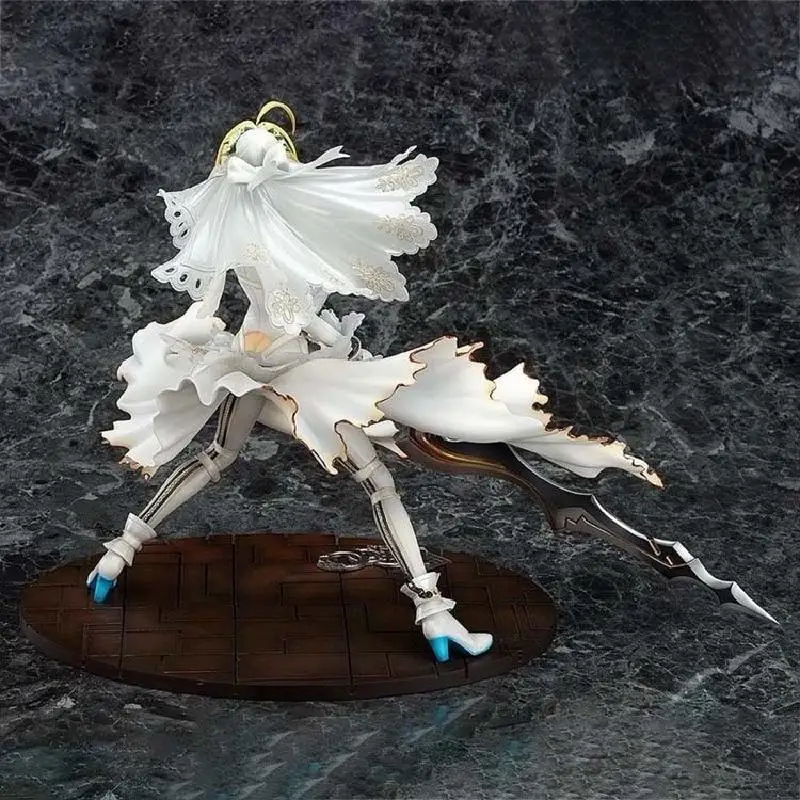 Fate/EXTRA CCC Аниме Фигурка Nero Fate/stay Night GSC Saber Невеста ПВХ свадебное платье фигурку