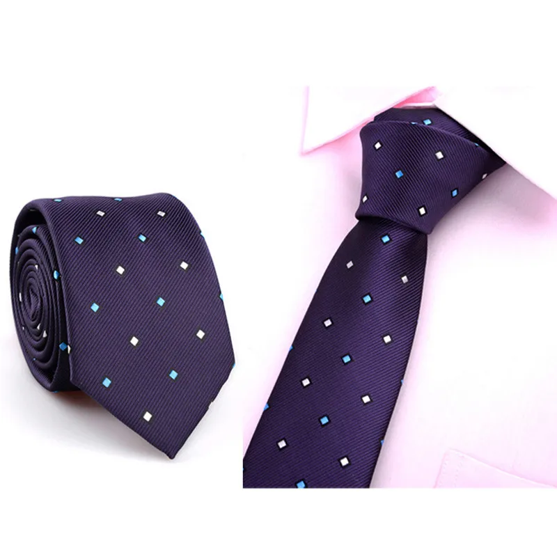 Lecopike Галстуки классические мужские полосатые галстуки с принтом в горошек модные деловые вечерние галстуки на свадьбу - Цвет: I