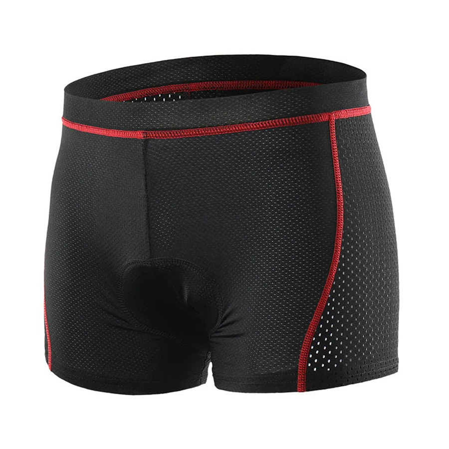 HPTRM Fox Men's Breathable Bicycle Shorts, 5D gel Cushion Underwear, Shock Proof, Mountain Bike and Road Bike