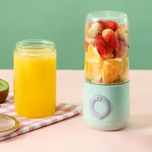 6 Blades Juicer Blender Portable USB Rechargeable Mini Home Wireless fruit juicer machine Food Processor Maker Juice Extractor