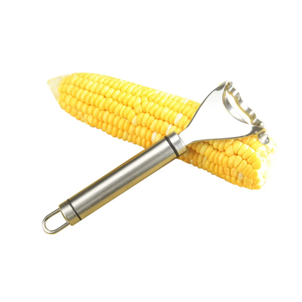 

1 Pcs Professional Corn Peeler Stainless Steel Corn Stripper With Protective Handle Easy Peeling Corn Kerneler Peeler