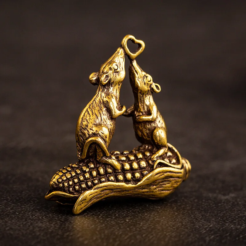 mouse corn keychain pendant (4)