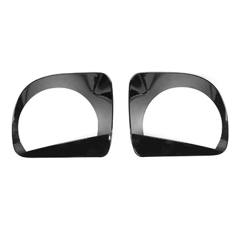 

2 Pcs/lot Headlights Eyebrow Eyelids ABS Chrome Trim Cover for Jeep Renegade