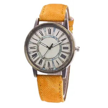 

New High-quality Brand new K105-K120 ladies denim quartz watch Fashionable Popular Nice Sweety Gift