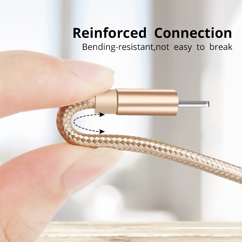 Jellico 3.1A USB кабель для быстрой зарядки для iPhone 8 7 6 6S 5 5S XS Max XR X iPad кабель для мобильного телефона кабель для быстрой зарядки данных