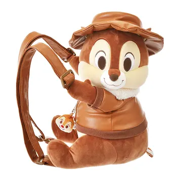 

35cm Cute Big Cartoon Squirrel Plush Backpack Anime Soft Stuffed Animals Dolls Toys bags for children School bag Girls Gifts
