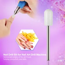Сверло для ногтей для маникюрного станка шлифовальная каменная головка пилочка для ногтей керамический монтируемый точечный лак инструмент для маникюра художественный салон