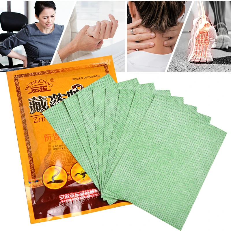 40pcs Joint Pain Relieving Patch Snake Scorpion Venom Extract Medical Plaster For Knee Back Rheumatoid Arthritis Sticker D2629