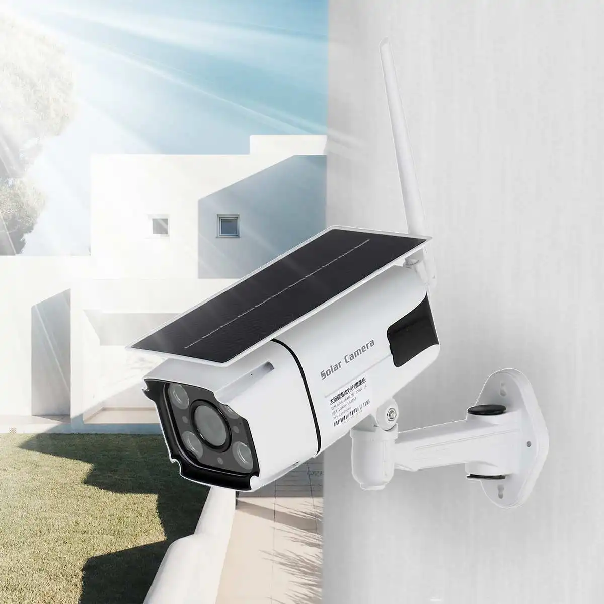 

1080P Solar WiFi Camera Wireless Security Surveillance Waterproof IP67 Outdoor Solar Camera IR Night Vision IP Camera