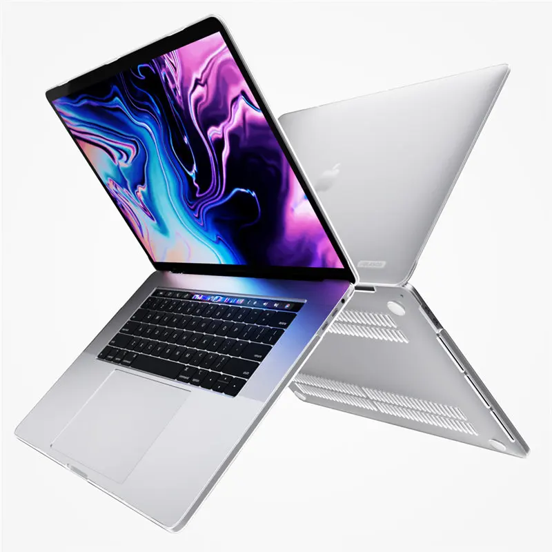 Для MacBook Pro 16 чехол() с сенсорной панелью Touch ID i-Blason Halo ультратонкий полупрозрачный жесткий защитный чехол