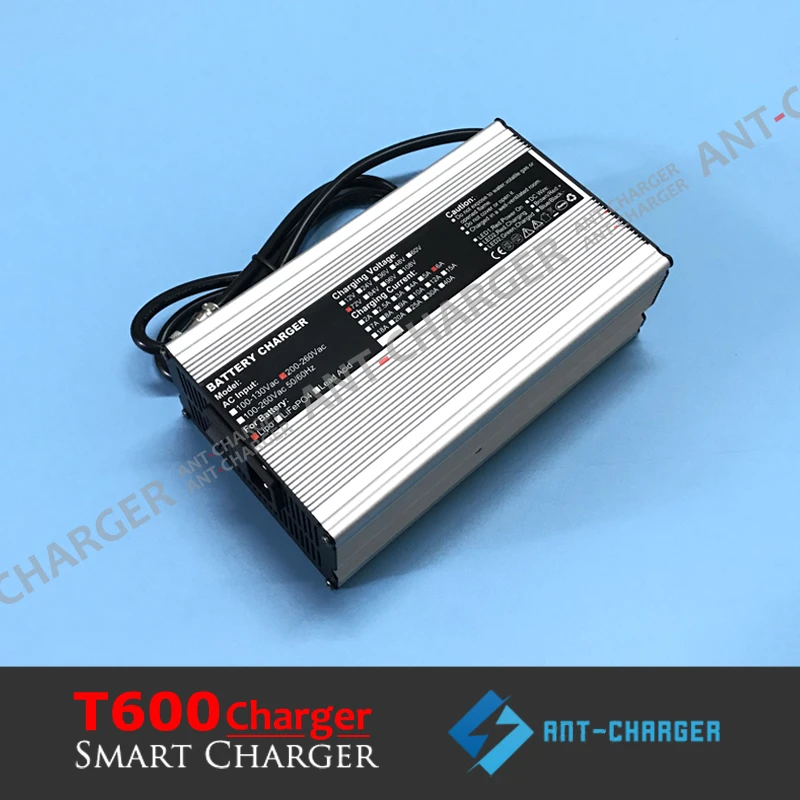 58.4V 10A LiFePO4 Battery Charger 58.4V10A LFP Battery Charger for 48V 51.2V 40-100Ah 16s LiFePO4 LFP LFE LiFe Battery Pack (1)