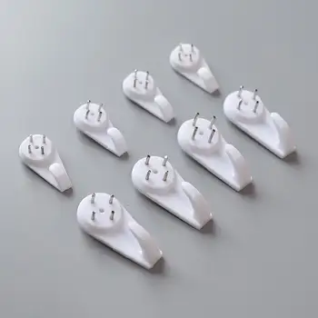 

GloryStar 10pcs Hook Multi Function Invisible Hardwall Drywall Picture-Hanging Hooks Non-Trace Hook