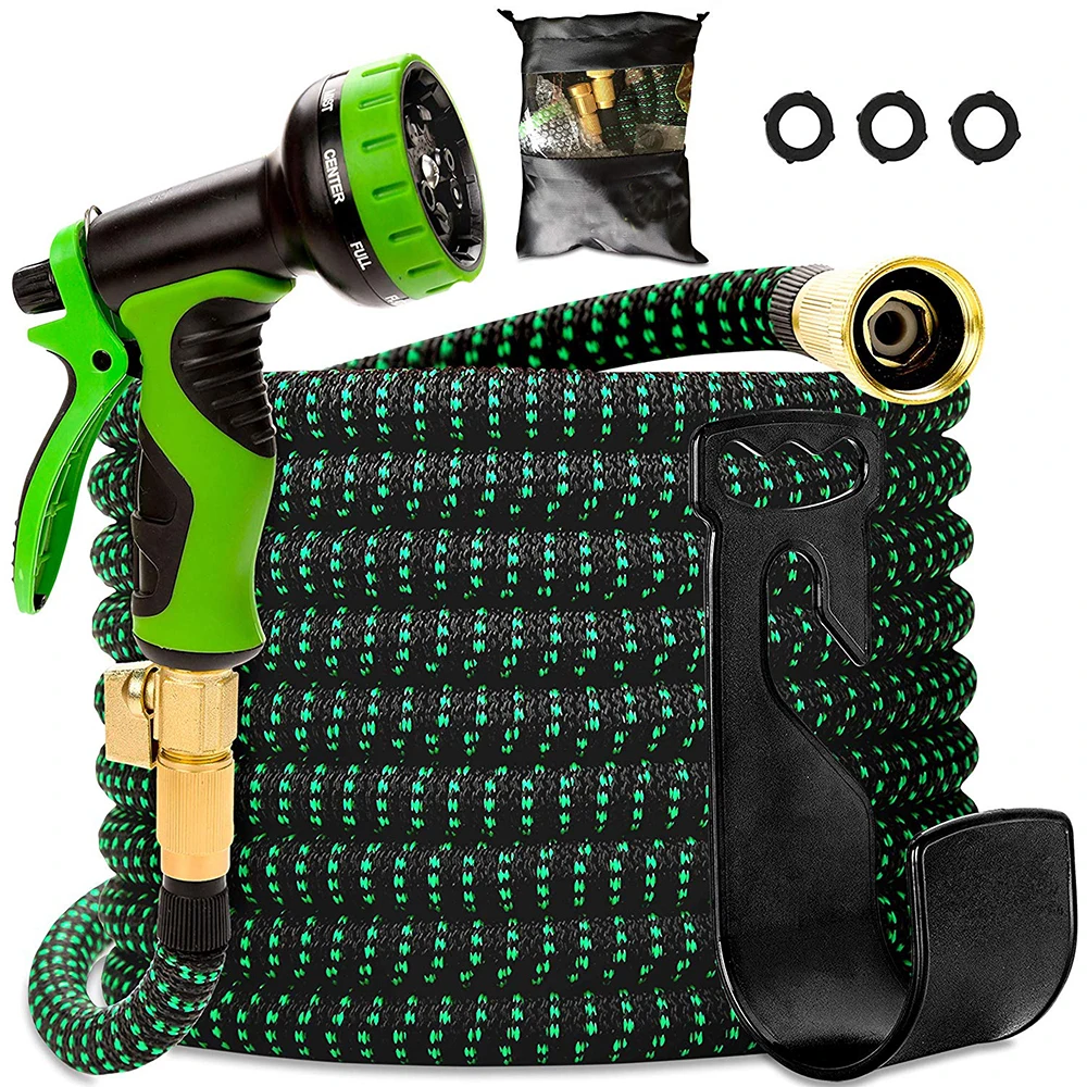 

High pressure washer ABS Soft Magic Flexible Water Gun Garden Hose With Spray Gun Power Washer for Car Washer dropshipping