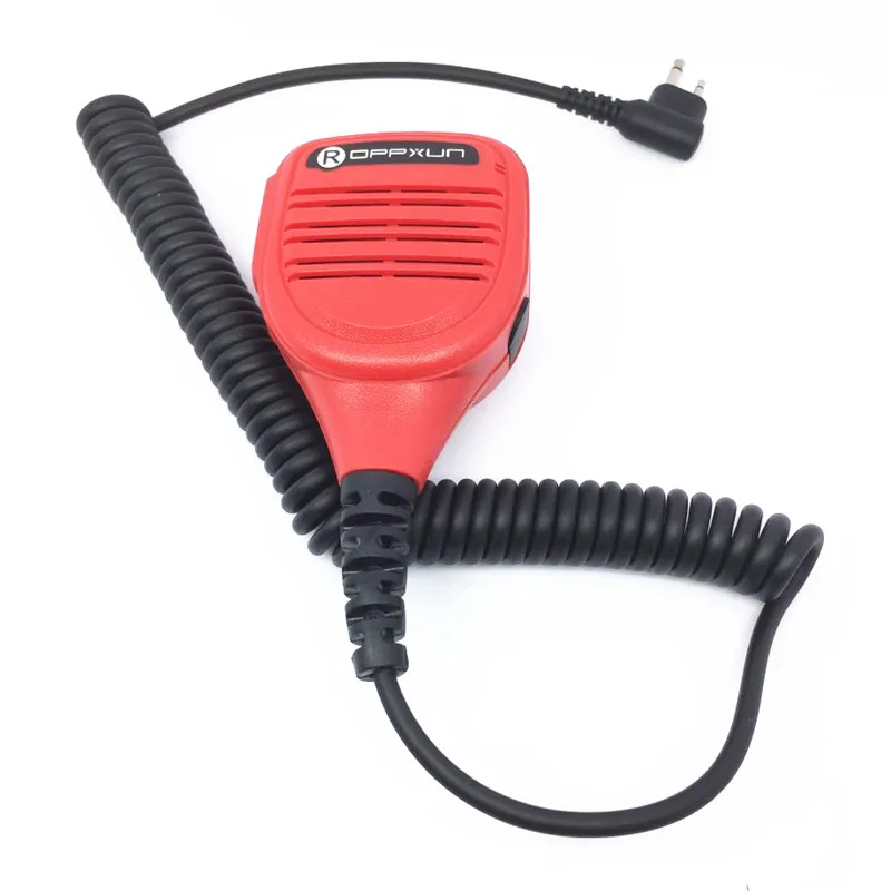 Красный 2PIN ручной микрофон для Motorola GP88 GP3688 GP2000 GP88S GP2000S GP68 радио