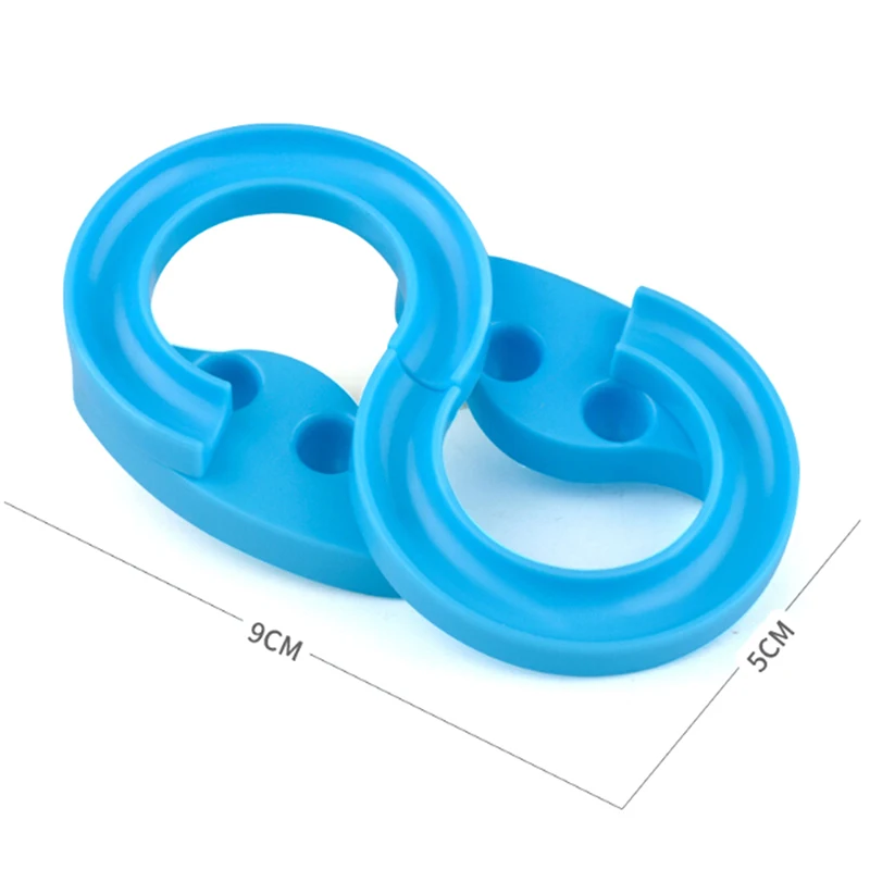 Новые детские игрушки Mini Kids 88 Shape Infinite Loop Track attention тренировка чувствительности