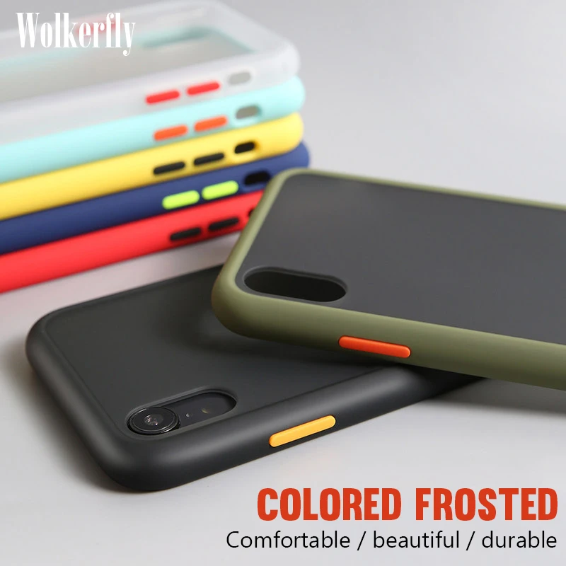 

Shockproof Bumper Armor Phone Case for Samsung Galaxy A50 A30 A20 A10 A70 2019 S10 Note 10 Plus Case Soft Frame Hard PC Cover