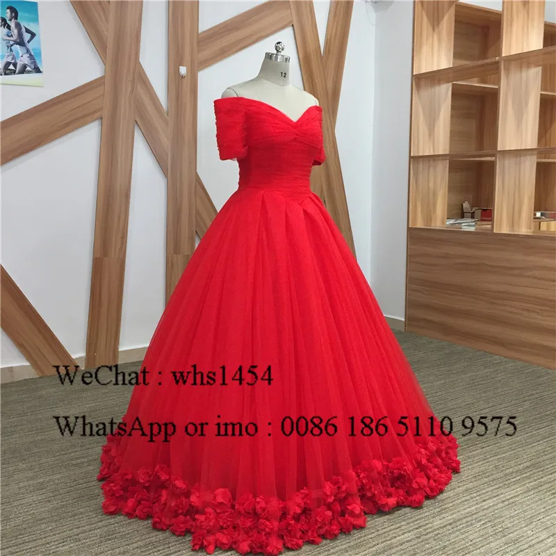Mbcullyd Золушка красное платье Quinceanera с цветами Пышное Платье милое бальное платье 16 платье на свадьбу нарядные платья для девочек vestidos De 15 Anos