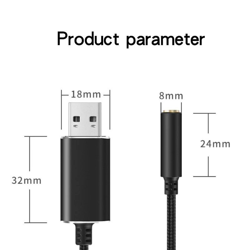 2 in 1 USB 3.5mm   ī ÷, PC Ʈ PS5 PS4  ũ Ŀ ܺ  ī, 3 5   