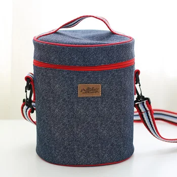

lunch bag Thickened Picnic Ice Package Oxford roundness heat preservation Bag Special Bento Bag lunch box bags for women