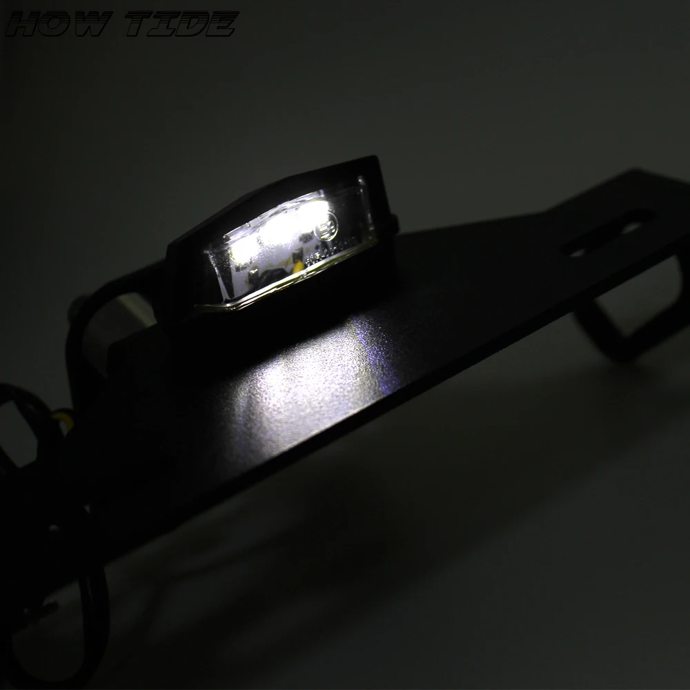 Держатель номерного знака светодиодный свет для KAWASAKI Z 800 Z800 2013 аксессуары для мотоциклов хвост аккуратный крыло Eliminator