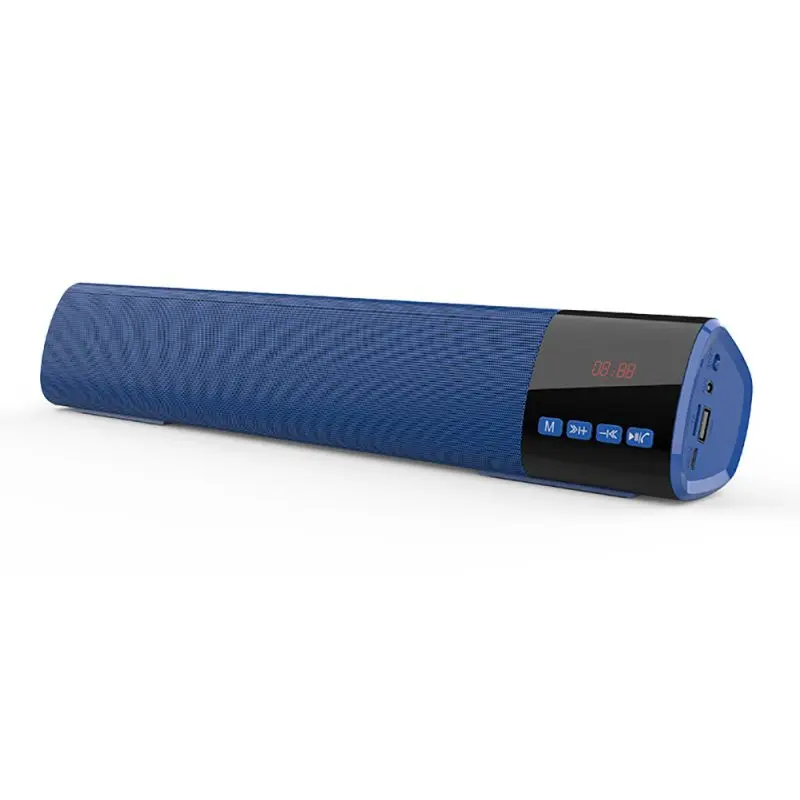 C06 3D звук длинная полоса Водонепроницаемый Bluetooth Разъем для динамиков в микрофон голосовые подсказки бас открытый Bluetooth динамик