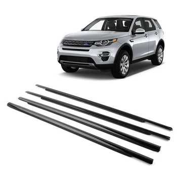 

4pcs Car Seal Belt Weatherstrip Door Window Moulding Trims For Land Rover Discovery Sport LC L550 2014 2015 2016 2017 2018 2019