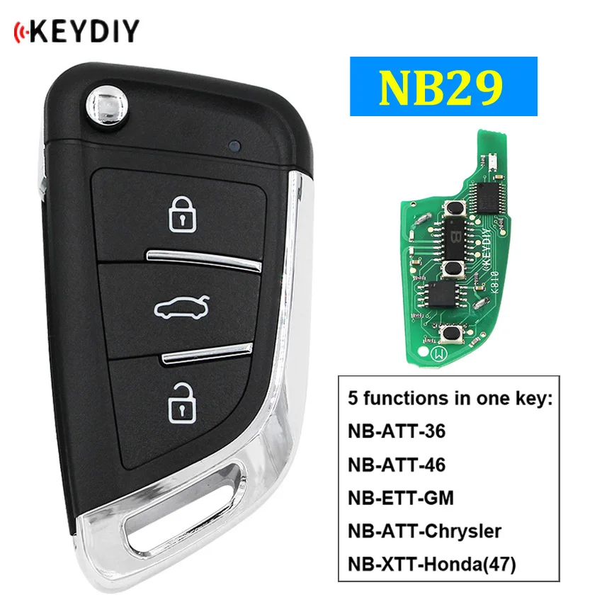 Nb29 Multifunctional Universal Remote Control Car Key For Kd900 Kd900