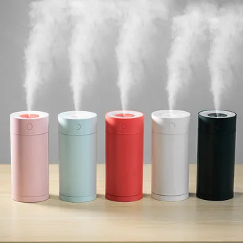 

Portable stand humidifier silent marquee atomizer USB ion atomizer cylindrical ultrasonic aroma diffuser cold mist maker