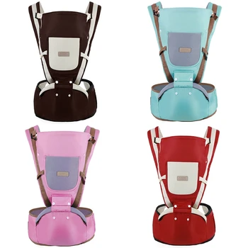 

AINOMI Baby Carrier Breathable Multifunctional Kangaroos Backpack Infant Sling Carrier Hip Seat Baby Carrier for All Seasons