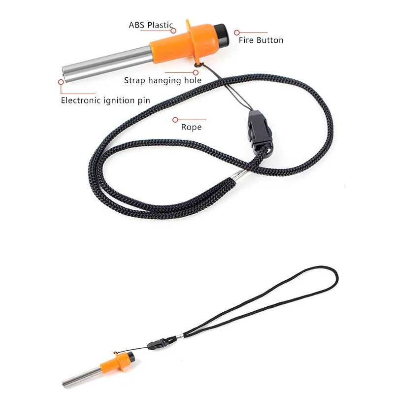 Новый противопожарный стартер портативный электронный импульсный поджигатель