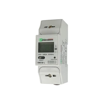 

SANDASDON SD-SM01B-L SANDASDON single phase energy meter with Reset 2M for DIN rail