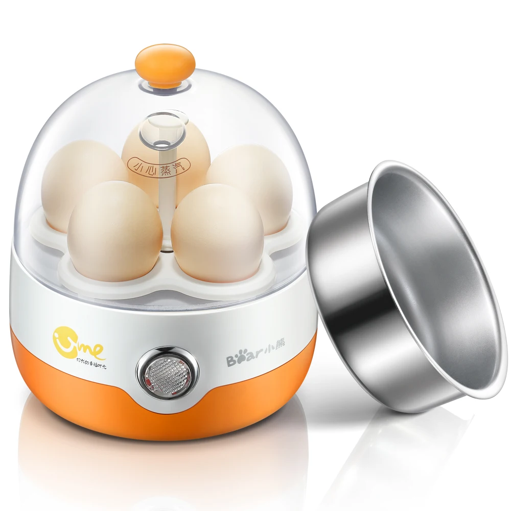 

Egg Boiler Cooking Machine Small Single Layer Multifunction Stainless Steel Breakfast Machine Automatic Power-off Anti-dry
