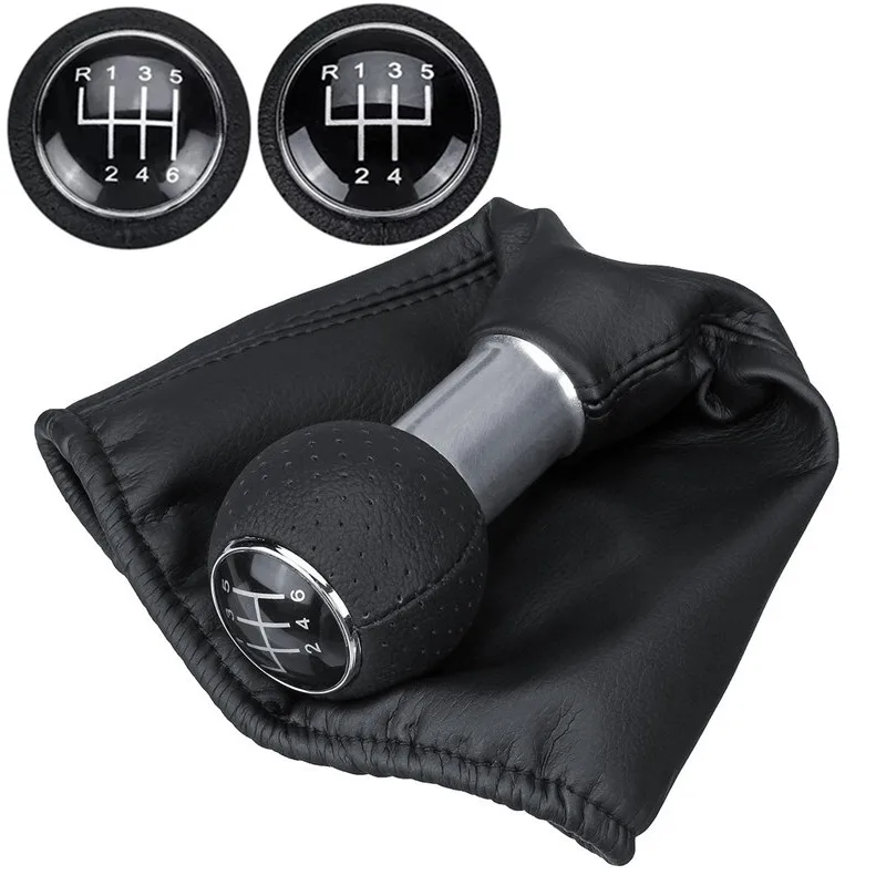 

5/6-Speed MT Manual Transmission Gear Shift Knob For VW Polo 6N2 Golf MK4 CADDY LUPO 6X1 for Seat IBIZA CORDOBA INCA Gaiter Boot