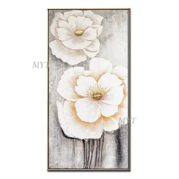 

Flowers Picture Large Size Hand Painted High Quality Home Decoration Wall Art Oil Painting On Canvas Modern Abstract Landscape