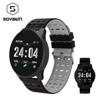 

Sovawin B2 Sport Smart Watch Blood Pressure Waterproof Heart Rate Smart Watch Passometer Call Reminder Men Women for Samsung
