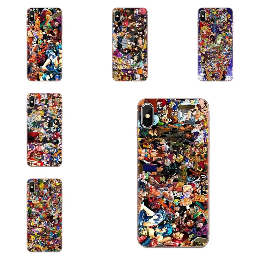 Аниме Манга Мультфильм комикс коллаж для Huawei Honor 5C 5X 6A 6X 7 7A 7X 8 8A 8S 8X 9 10 30 Lite Pro Y6 II Y7 Y9