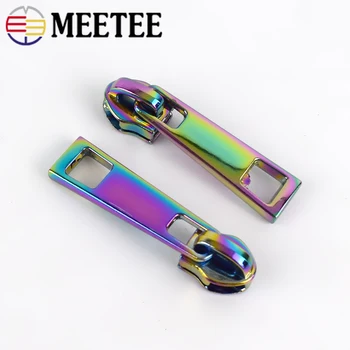 

5/10pcs Colored Zipper Sliders for 5# Nylon Zippers Pocket Zip Head Bag Zips Repair Replacement DIY Sewing Accessories ZT139