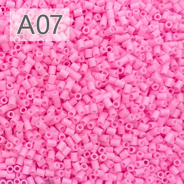 2.6mm/2000pcs/bag Hama Beads PUPUKOU Perler DIY Kids Iron Beads Fuse Handmade Gift Children Toy A07