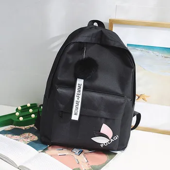

Fashion Neutral Backpack mochila Casual Canvas School school bags for teenage girls Versatile Travel backpack mochila feminina
