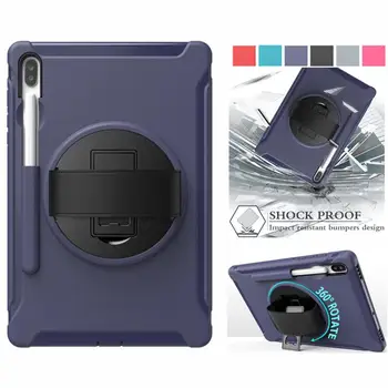 

Tablet Case for Samsung Galaxy Tab S6 10.5 2019 SM-T860 SM-T865 Kids Safe Shockproof Heavy Duty Silicone Hard Stand holder shell