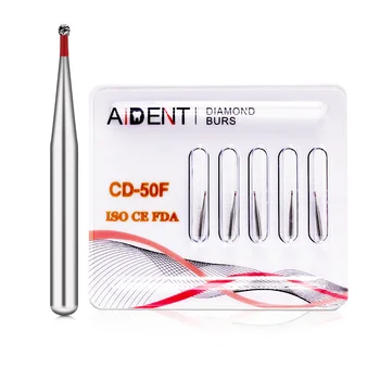 

CD-50F Tooth Drill 50pcs/10packs Children Dental Diamond Burs Handpiece Bit Dentistry Tool