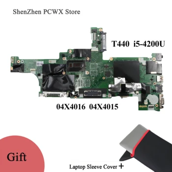 

Integrated Processor Motherboards for Lenovo thinkpad T440 i5-4200U DDR3 Tested Notebook Motherboard NM-A102 04X4016 04X4015